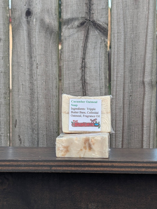 Cucumber Oatmeal Soap