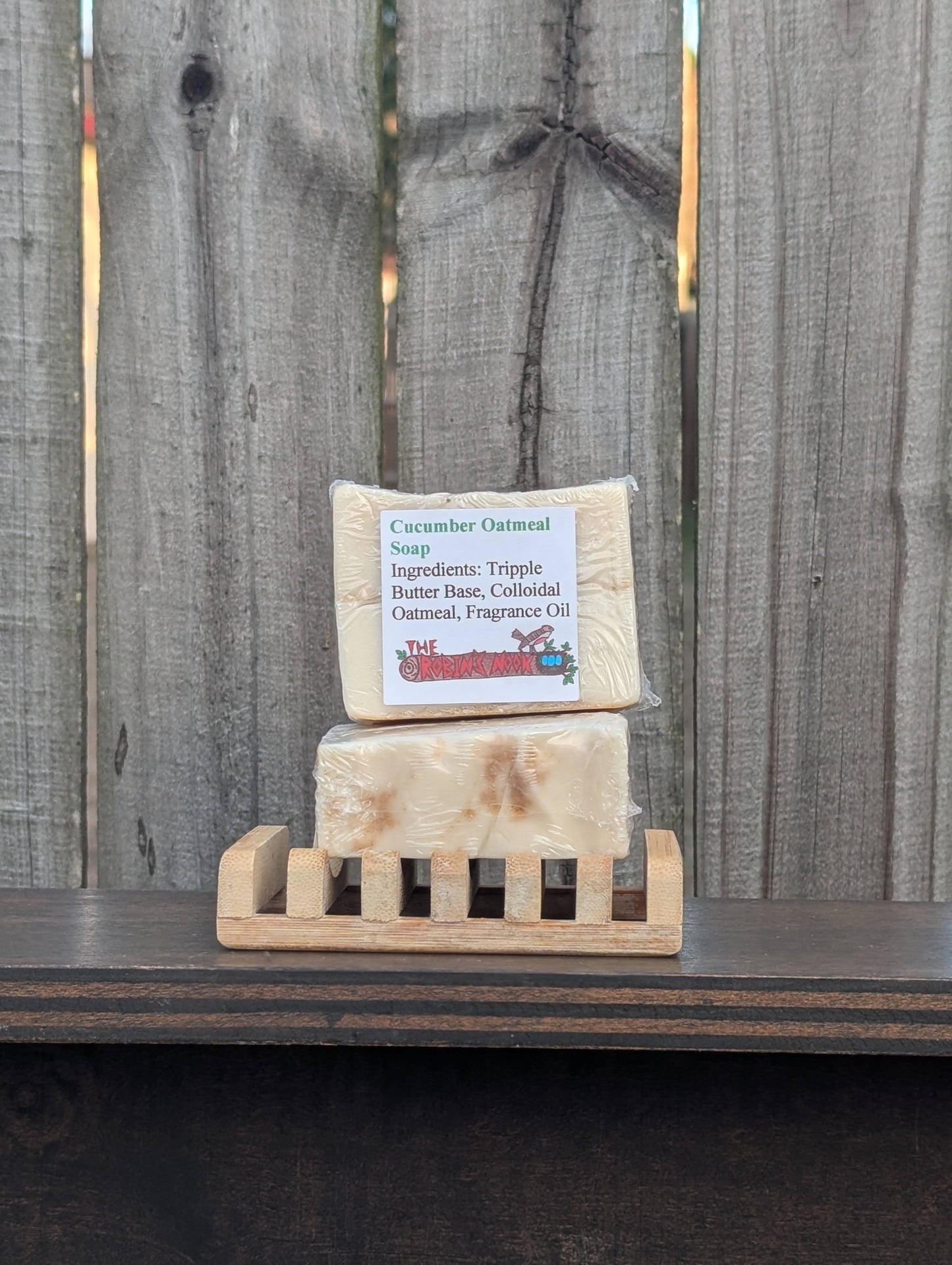 Cucumber Oatmeal Soap
