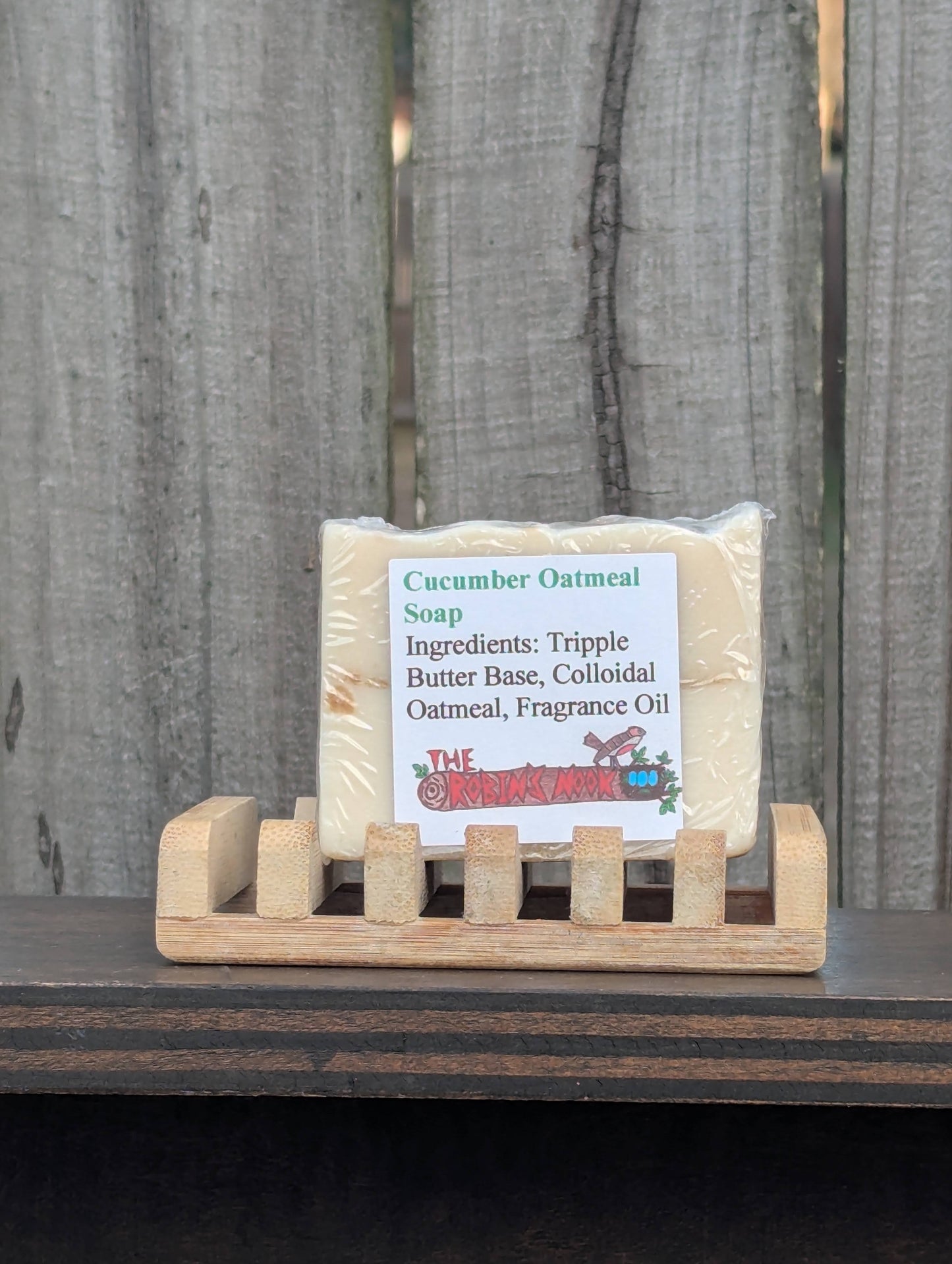 Cucumber Oatmeal Soap